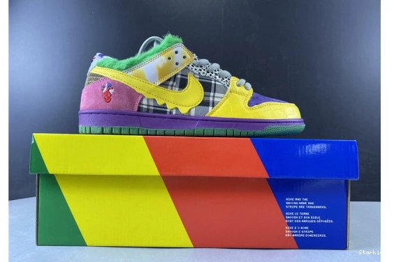 Purple Pro Yellow 318403-137 Nike Duck Low 0723